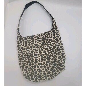 Avon Products Mini Giraffe Print Hobo Tote Bag Magnetic Closure Zipper Pocket